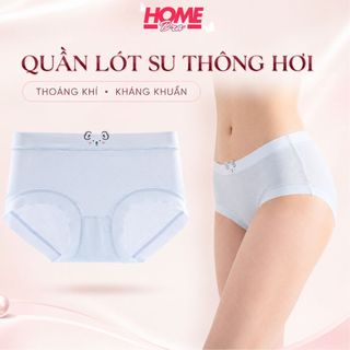 Quần lót nữ thun lạnh cao cấp mềm mại, Quần chip nữ su họa tiết đáng yêu đáy 2 lớp kháng khuẩn L718