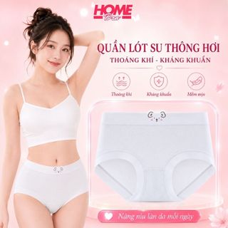 Quần lót nữ thun lạnh cao cấp mềm mại, Quần chip nữ su họa tiết đáng yêu đáy 2 lớp kháng khuẩn L718