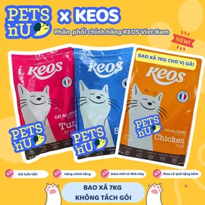 XÁ - Hạt Keos cho Mèo mọi lứa tuổi vị Hải sản / Cá ngừ xá 7kg – KM SỐC!