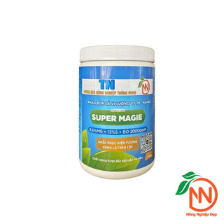 Super Magie Tám Ngọc 500g - Magie sulfat, Magie Nitrat - Phân bón Vi Lượng Sinh Học