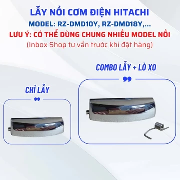 Lẫy Nồi Cơm Điện HITACHI, Phụ Kiện Nồi Cơm Điện Lẫy Khóa Nồi Cơm Điện Chất Liệu Nhựa ABS Cao Cấp Chịu Nhiệt Tốt