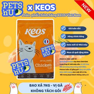 [CHÍNH HÃNG] [GIÁ TỐT] [TẶNG QUÀ]  XÁ - Hạt Keos cho Mèo mọi lứa tuổi vị Hải sản / Cá ngừ  xá 7kg – KM SỐC!