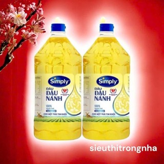 Dầu ăn Đậu Nành Simply 2l - Combo 2c