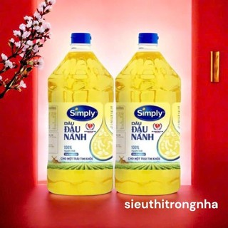 Dầu ăn Đậu Nành Simply 2l - Combo 2c
