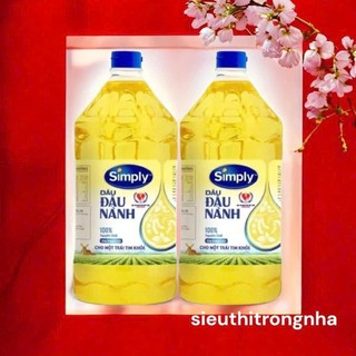 Dầu ăn Đậu Nành Simply 2l - Combo 2c