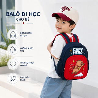 Balo Mầm Non Cho Bé Trai Bé Gái 1-5 Tuổi | Balo Mẫu Giáo Siêu Nhẹ Chống Nước Hình Hoạt Hình Dễ Thương