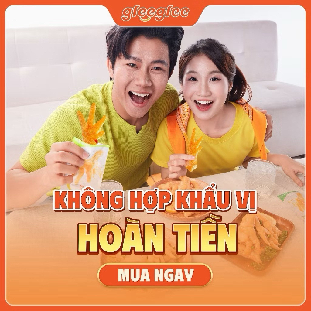 Combo Chân Gà Vị Bách Thảo Gleeglee 30g, chân gà ủ vị hàng Việt Nam thơm ngon