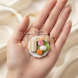 Đĩa Tam Sên Đất sét Nhât Thờ Cúng MiNi Thần Tài Thổ Địa mini