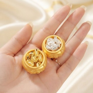 Hủ Bạc MiNi Tài Lộc Cho Người Sở Hữu Nó, Trang Trí Bàn thờ Thần Tài Thổ Địa mini, Trang trí Decor Bàn làm việc.