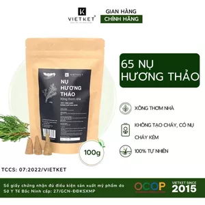 65-70 Nụ Hương thảo Vietket 100g - xông thơm ấm nhà, xông nhà tẩy uế, tự nhiên