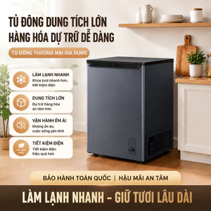 CosantaTủ lạnh mini, tủ đông mini tiết kiệm điện, thân thiện môi trường, làm đá nhanh, phù hợp lưu trữ sữa mẹ, thịt