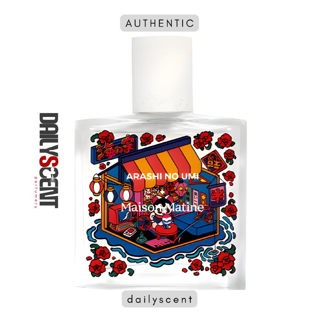 Nước hoa Arashi No Umi 50ml Maison Matine| Nước hoa Unisex| Nước hoa mùi mát| Dailyscent