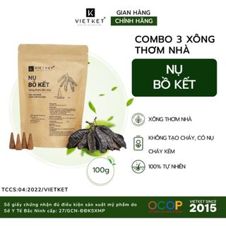 50-55 Nụ bồ kết Vietket - Có nụ cháy kém vì không tạo cháy, Xông thơm ấm nhà, xông nhà tẩy uế