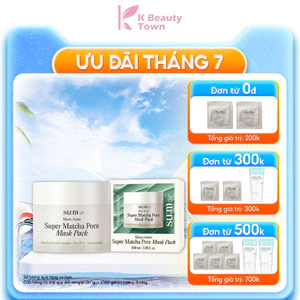 Mặt nạ trà canh sum37 Micro Active Super Matcha Pore Mask Pack dưỡng da