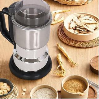 Máy xay tiêu dao 8 lưỡi chuyên nghiệp máy xay hạt mịn công suất lớn kèm 2 lưỡi dao sơ cua