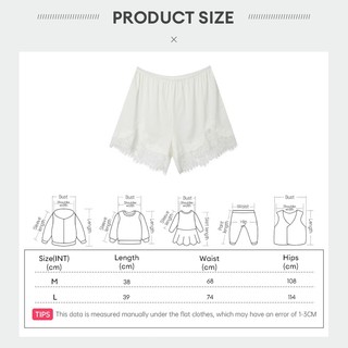 Nova-Quần short nữ ống rộng viền ren thoải mái, kiểu dáng thời trang đi làm.