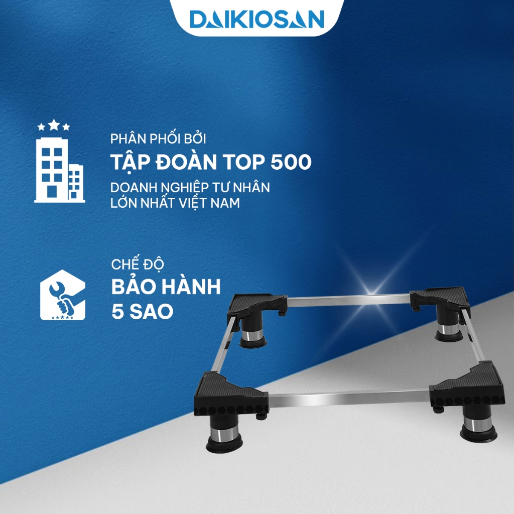 Chân Kê Máy Giặt, Tủ Lạnh Daikiosan DVCK-00005 Chống Rung Chịu Lực Tốt - Điện Máy Linh Đan | BigBuy360 - bigbuy360.vn