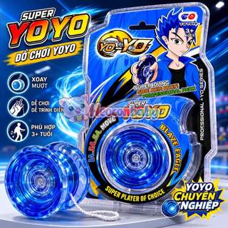 Đồ Chơi Yoyo Có Dây Cho Bé - Xoay Êm, Dễ Điều Khiển - Màu Ngẩu Nhiên