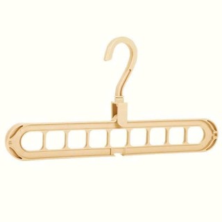 Móc Treo Quần Áo Gấp Gọn Đa Năng, Giá Treo Tiết Kiệm Không Gian Tủ Quần Áo, Xoay 360 Độ Chịu Lực Tốt