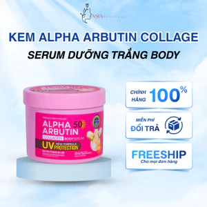 Kem dưỡng trắng da Precious Skin 500g Alpha Arbutin dạng serum chống nắng sáng da toàn thân DC43