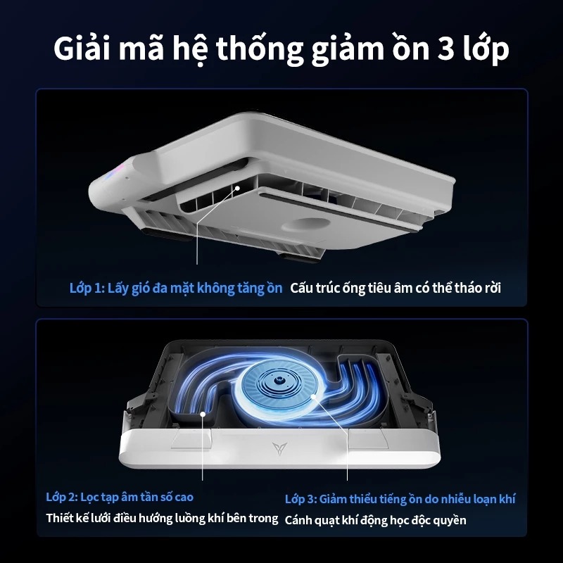 [SẴN HÀNG] Đế Tản Nhiệt Compressed-air Laptop Cao Cấp Flydigi BS3 PRO Chính Hãng | Trung Trần Store | BigBuy360 - bigbuy360.vn