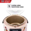 Nồi cơm điện mini SUNHOUSE 1L SHD8208C - Lòng nồi dày 1,6mm - Phủ chống dính Whitford