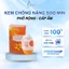 Kem chống nắng SPF50+ Soo Min phổ rộng trắng mịn da cấp ẩm không bết dính 50ml DC50