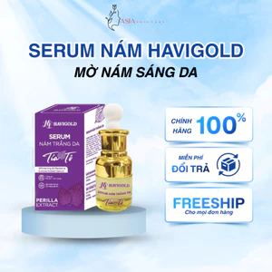 Serum nám Havigold tía tô dưỡng trắng mờ nám thành phần tự nhiên an toàn DC48