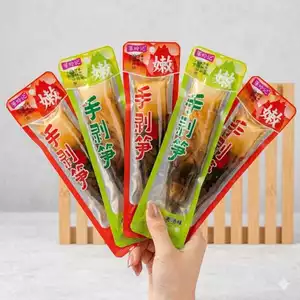 Combo 6 Gói Măng Vỏ Chua Cay Tê Tái 80g - Măng Trúc Non Chọn Lọc Cay Thơm Chuẩn Vị Trung.s8