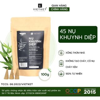 45 Nụ Khuynh diệp Vietket 100g - Có nụ cháy kém vì không tạo cháy, Xông thơm ấm nhà, xông nhà tẩy uế