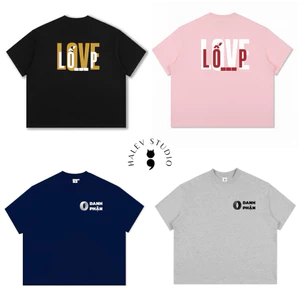 Chính hãng áo Boxy in hình meme hài hước Halev Brand chất cotton premium 260gsm