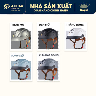 Mũ Bảo Hiểm Nửa Đầu Royal M298 Lưỡi Trai Chính Hãng, Size L & XL, Nam Nữ Đi Xe Máy, BH 12T tại NSX