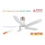 Quạt trần đèn cao cấp 05 cánh sải 1470mm QT14 chính hãng Asia Lighting, bảo hành 2 năm