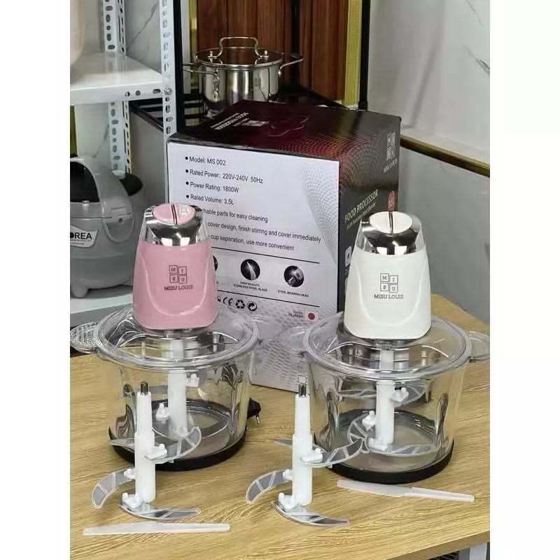 Máy Xay Đa Năng Cối Thuỷ Tinh 3L Misu Louis Công Suất 500W Bảo Hành 6 Tháng
