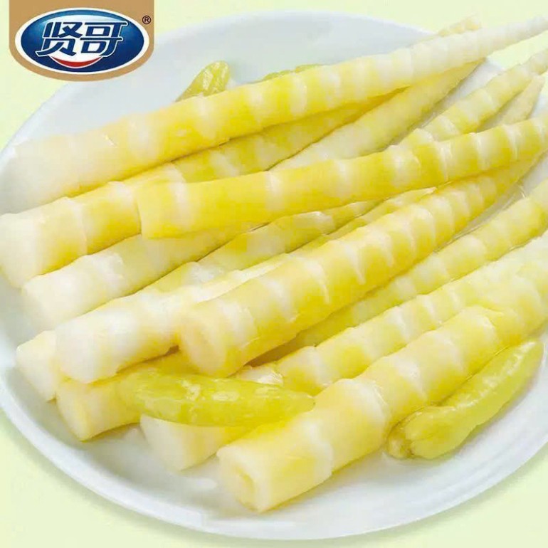 10 Gói Măng Trúc Non Ngâm Ớt Xanh Siêu Giòn Cay (Gói 22g / Hộp 30 Gói) - Đồ Ăn Vặt Nội Địa🌶️ s8