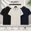 Bộ 3 áo thun polo nam HLBOY vải cá sấu co giãn 4 chiều cổ bẻ phối viền SOC710