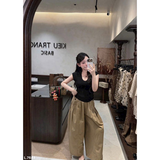 ✨ QUẦN NỮ DÁNG THỤNG CHẤT KAKI HÀN SIÊU ĐẸP