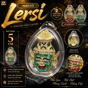Mặt Dây Chuyền Lersi Thailand Trang Trí Cá Nhân Thiết Kế Tinh Xảo - 5cm