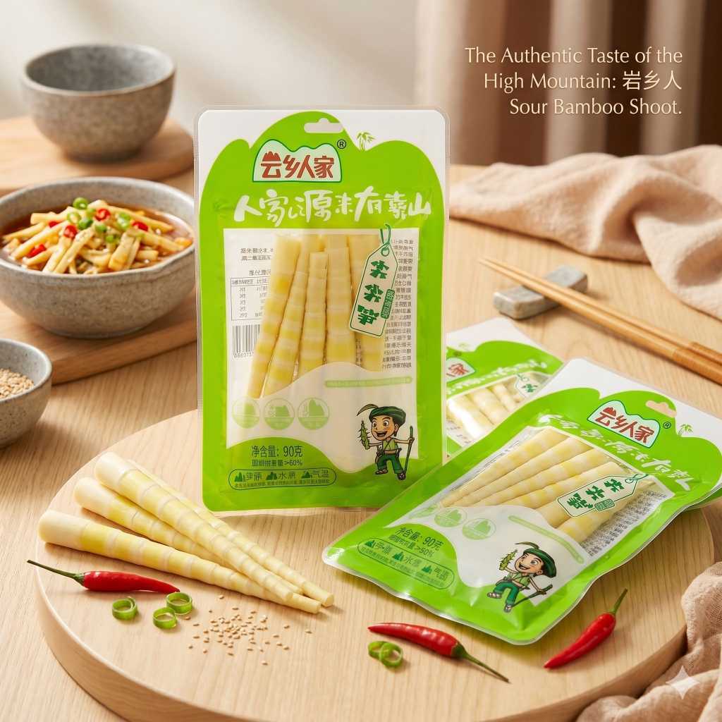 Măng Trúc Cay Yuyu Tứ Xuyên - Măng Giòn Sần Sật, Vị Cay Tê Đặc Trưng - Đồ Ăn Vặt Nội Địa Trung.s8
