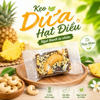 Kẹo Dứa Hạt Điều