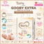 2 Bịch Tã/bỉm Gooby Extra mềm mại, chống tràn, siêu thấm hút đủ size cho bé 4-30KG