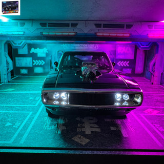 Mô Hình Xe Dom's Dodge Charger R/T 1970 Fast & Furious 1:24 - Xe Hợp Kim Diecast Mở 2 Cửa, Nắp Capo & Cốp Sau