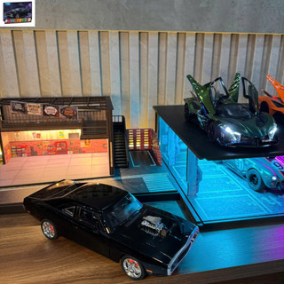 Mô Hình Xe Dom's Dodge Charger R/T 1970 Fast & Furious 1:24 - Xe Hợp Kim Diecast Mở 2 Cửa, Nắp Capo & Cốp Sau