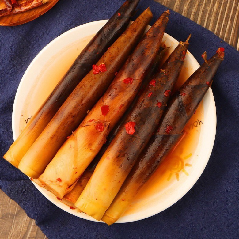 2 Gói Măng Búp Ngâm Chua Cay 500g - Đồ Ăn Liền Giòn Ngon Đặc Sản Tứ Xuyên-s8