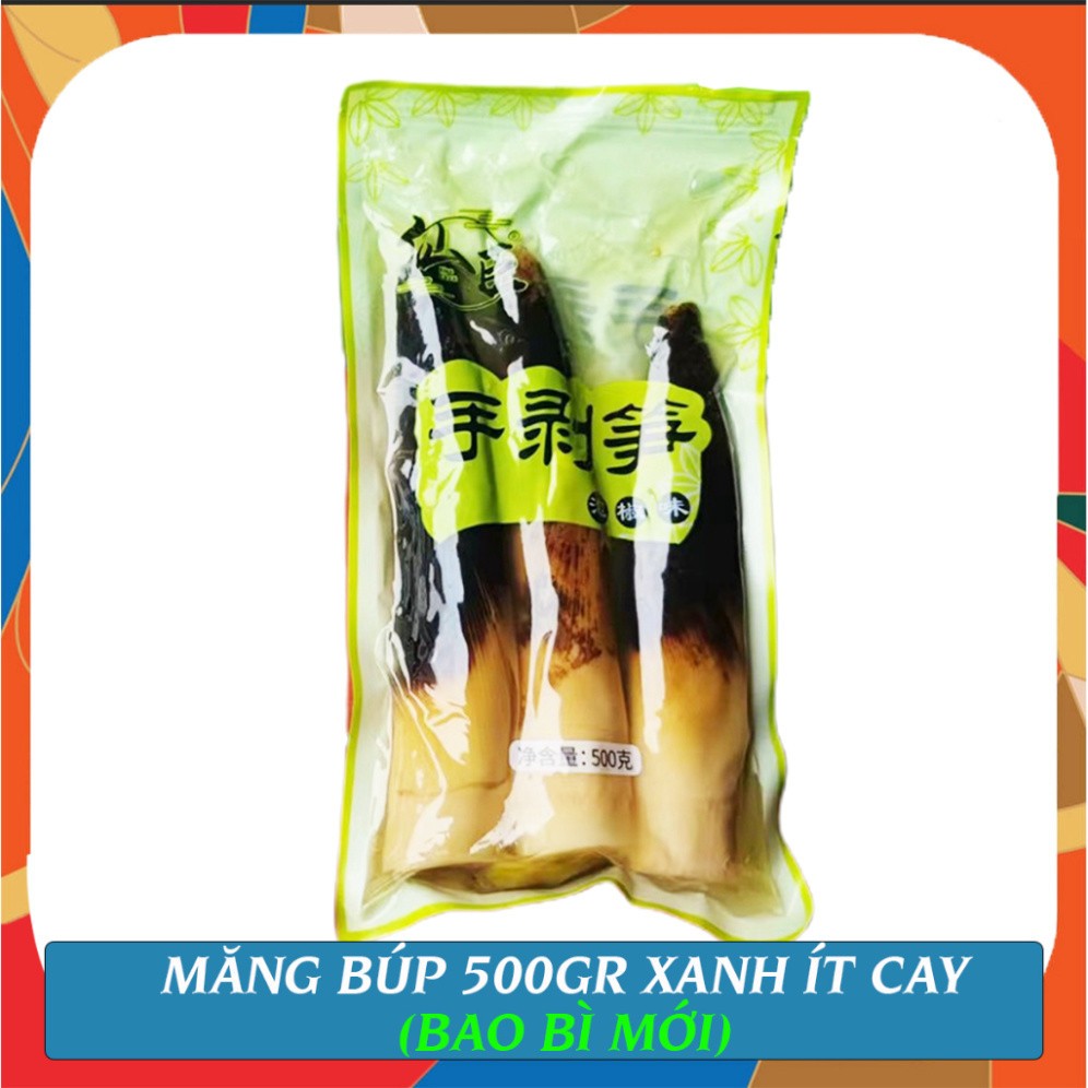 2 Gói Măng Búp Ngâm Chua Cay 500g - Đồ Ăn Liền Giòn Ngon Đặc Sản Tứ Xuyên-s8