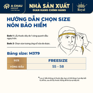 Mũ bảo hiểm nửa đầu Royal M379 có đệm cổ da cao cấp, tháo rời linh hoạt kèm lưỡi trai đen che nắng