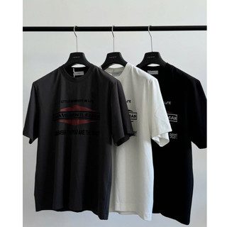 Áo Thun Nam Cotton 4 Chiều Form Regular Tay Ngắn In Chữ Basic Phong Cách Hàn Quốc Dễ Phối Đồ XT5593 MODMEN