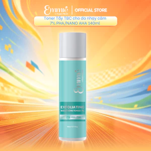 Dung Dịch Tẩy tế bào chết da nhạy cảm Exfolliating Solutions Toner 7% AHA/PHA 140ml