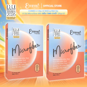 COMBO 2 Hộp 10 Mặt Nạ Vi sợi Microfiber MIX 28gx20