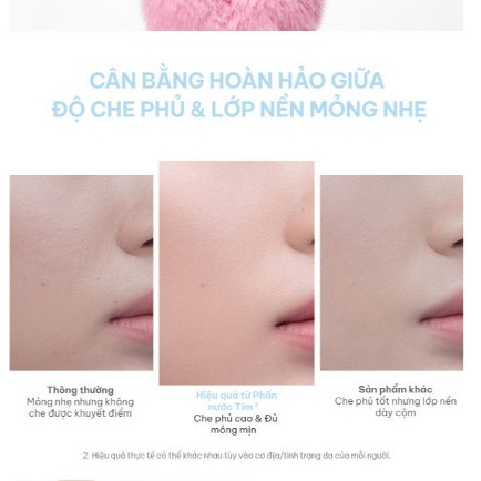Quà tặng kèm 4 màu thử Cushion Panda